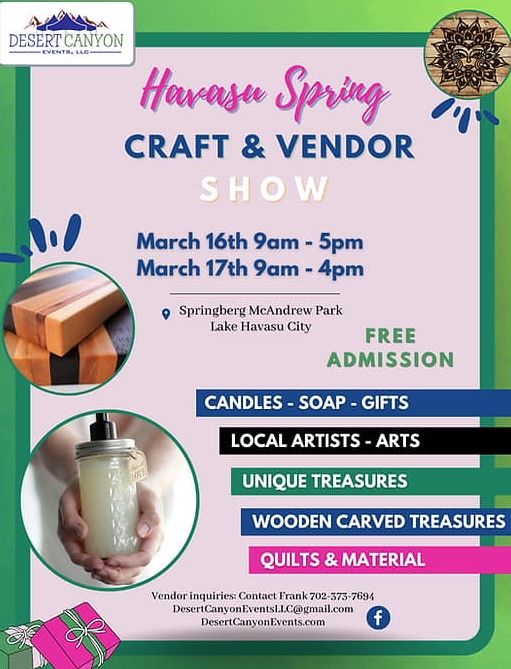 Havasu Spring Craft and Vendor Show Lake Havasu City